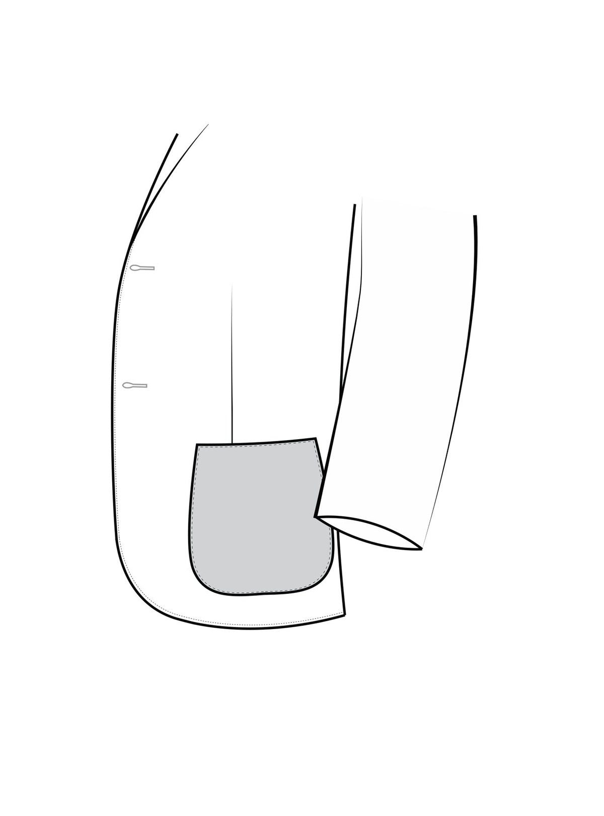 Hidden Internal Product: Hip Pocket Standard Styles - 3