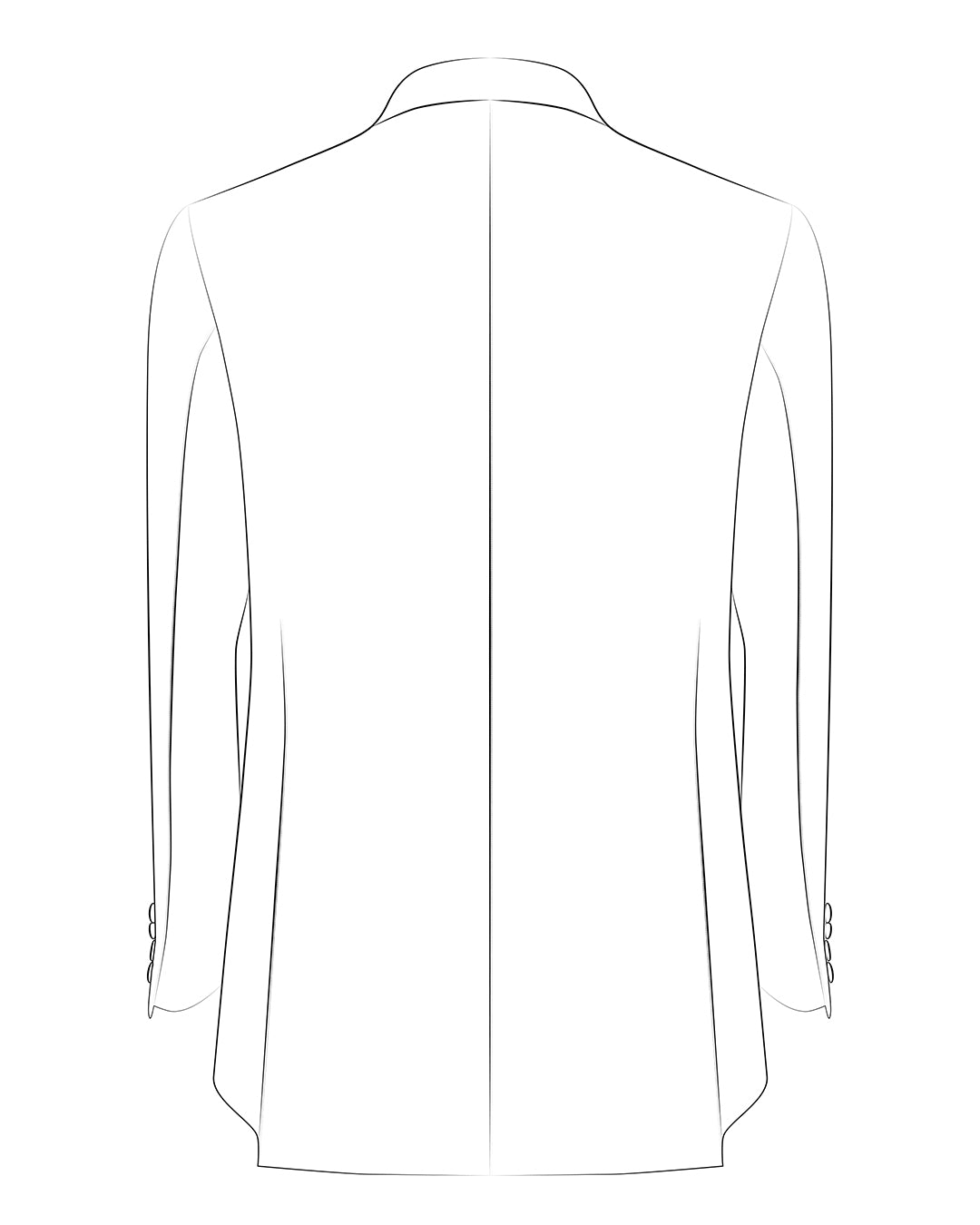 Ethomas Slubby Blue White Jacket