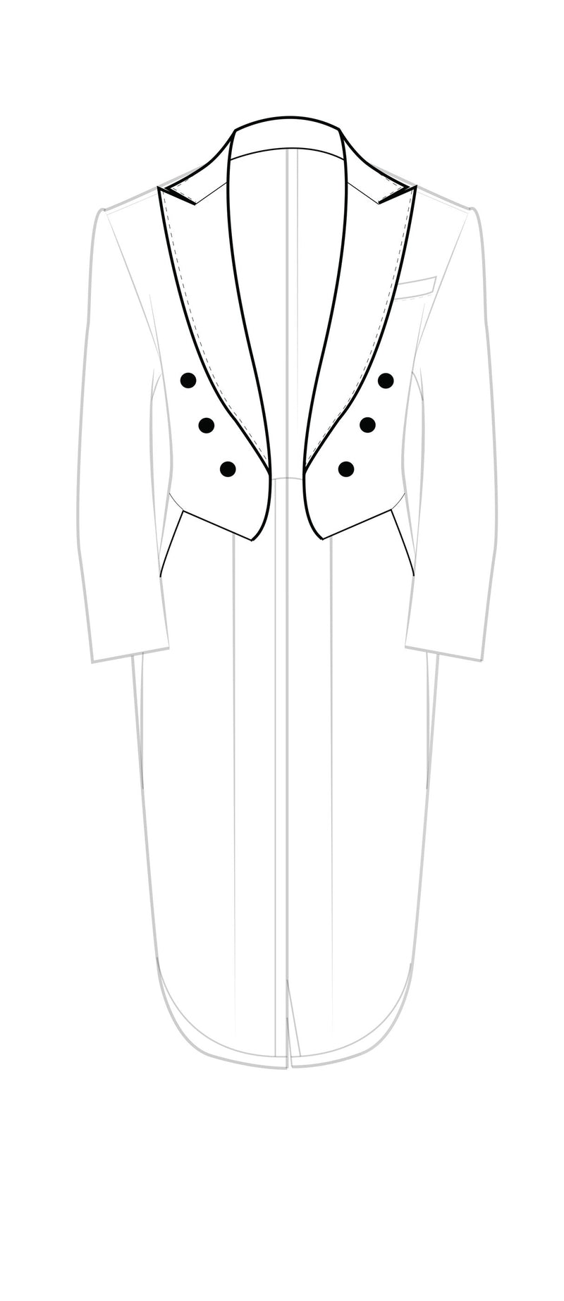 Hidden Internal Product: front Quarter Shape Standard Styles