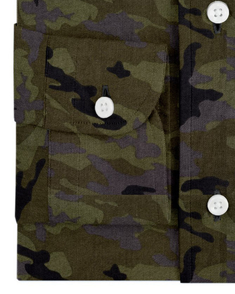 Polo Camouflage Grey Green