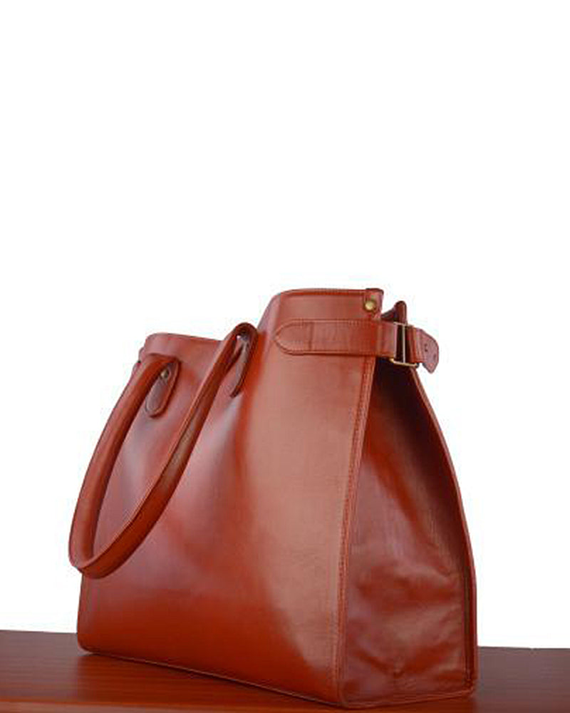 Leather Large Tote Bag