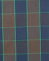 Navy Brown Green Large Checks