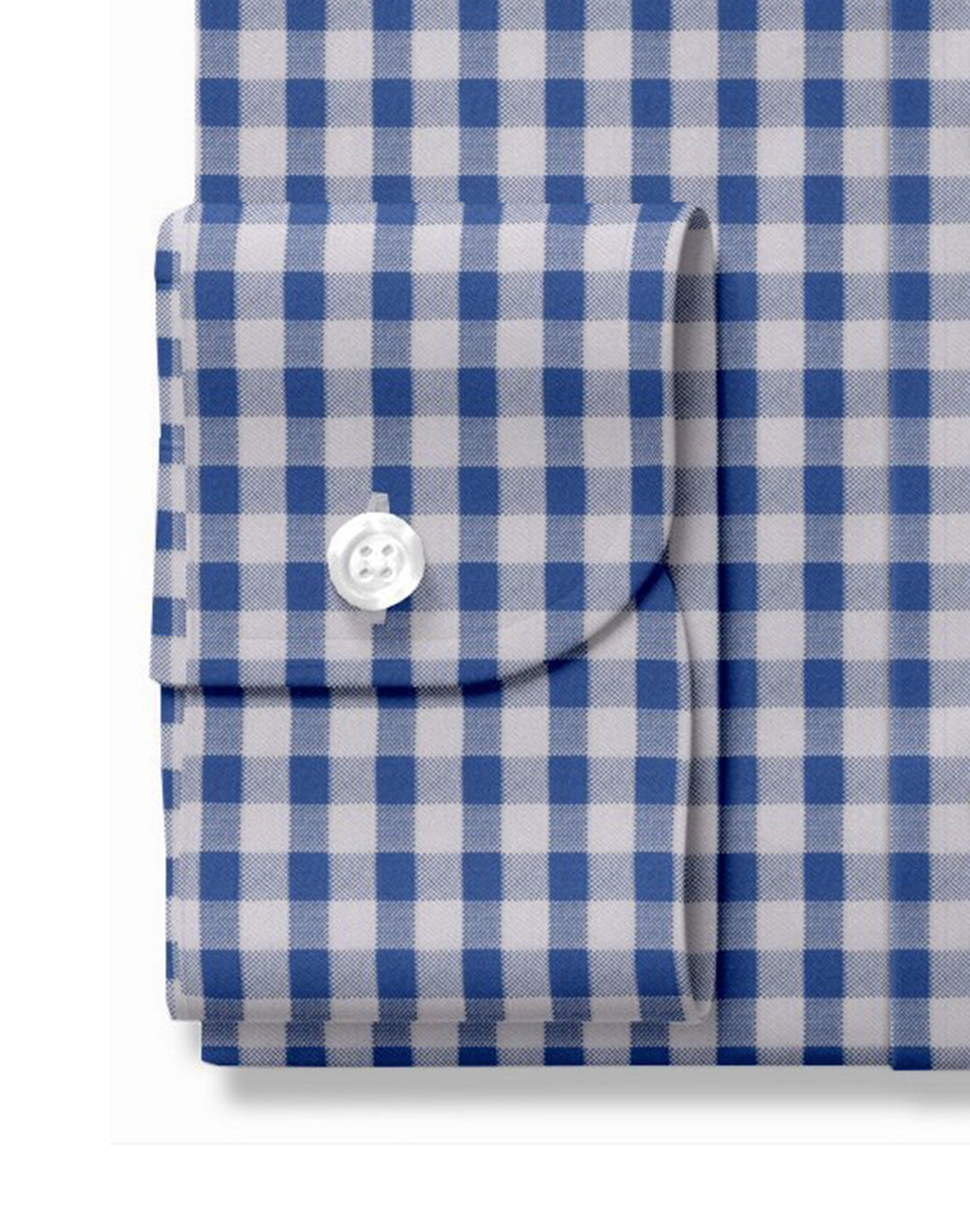 Blue White Gingham Checks - 3