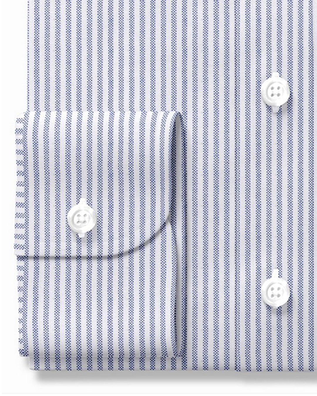 Blue University Stripe Oxford - 3
